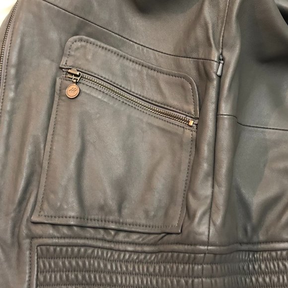 Boxfresh **Limited Edition** Leather Jacket - Size S - Picture 6 of 16